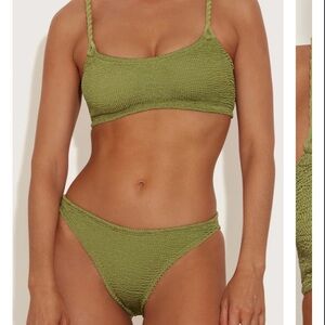 Hunza G Olive Green Bikini